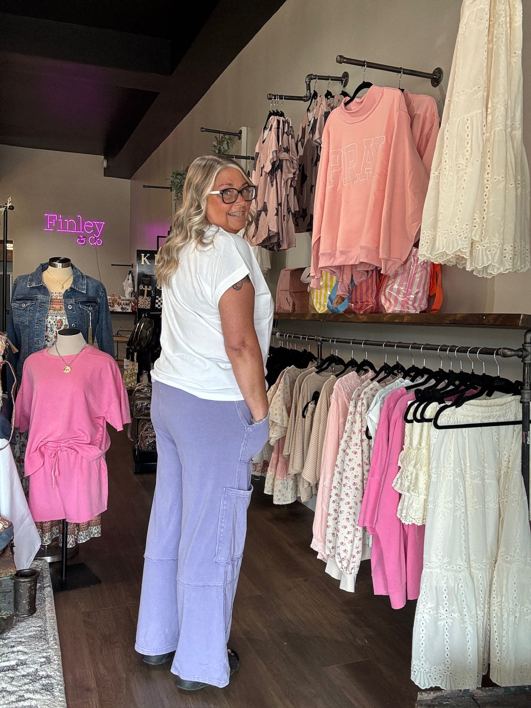 Summer Comfort Wide Leg Cargo Pants
