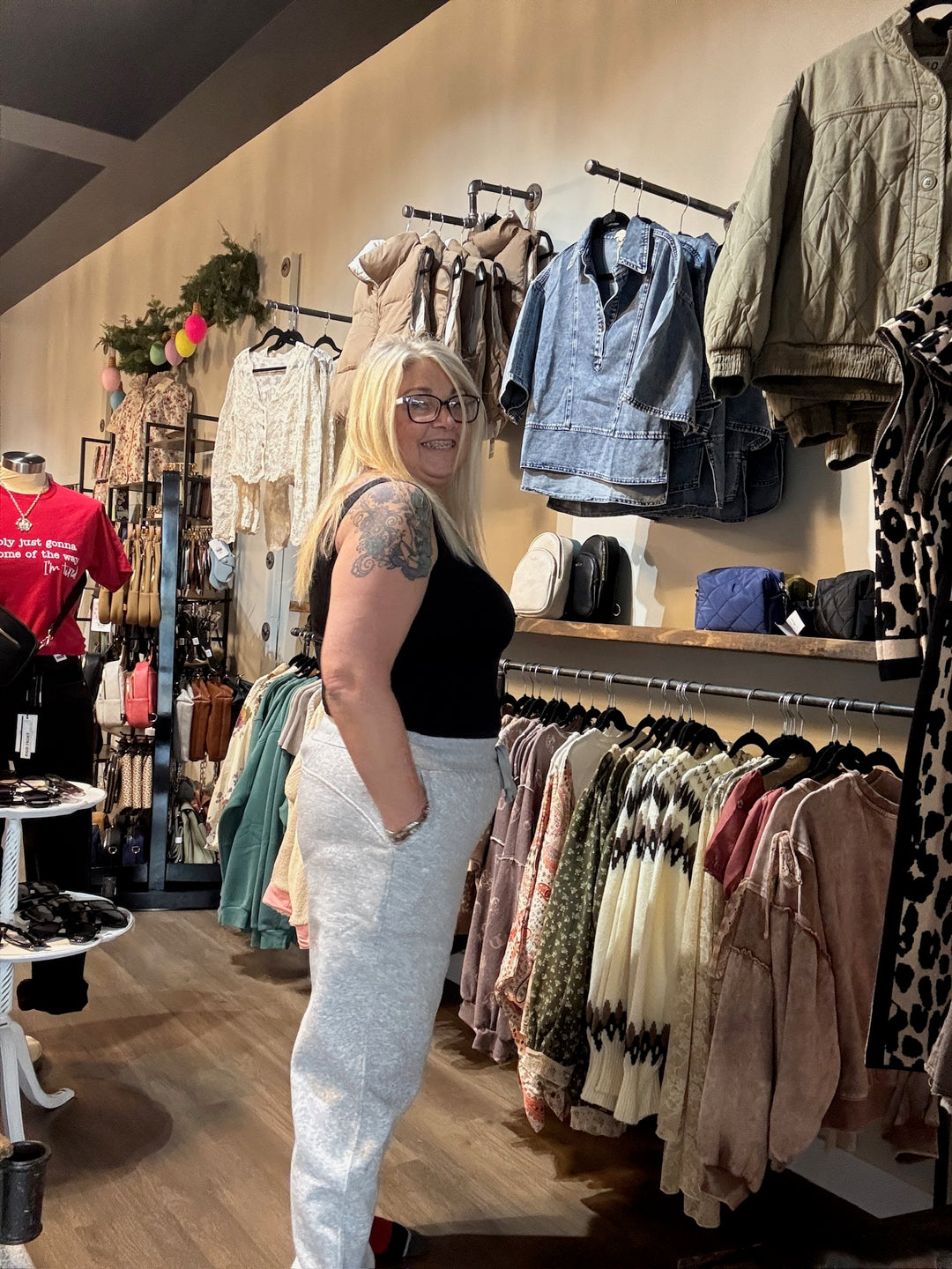 Grey Sweatpant Joggers