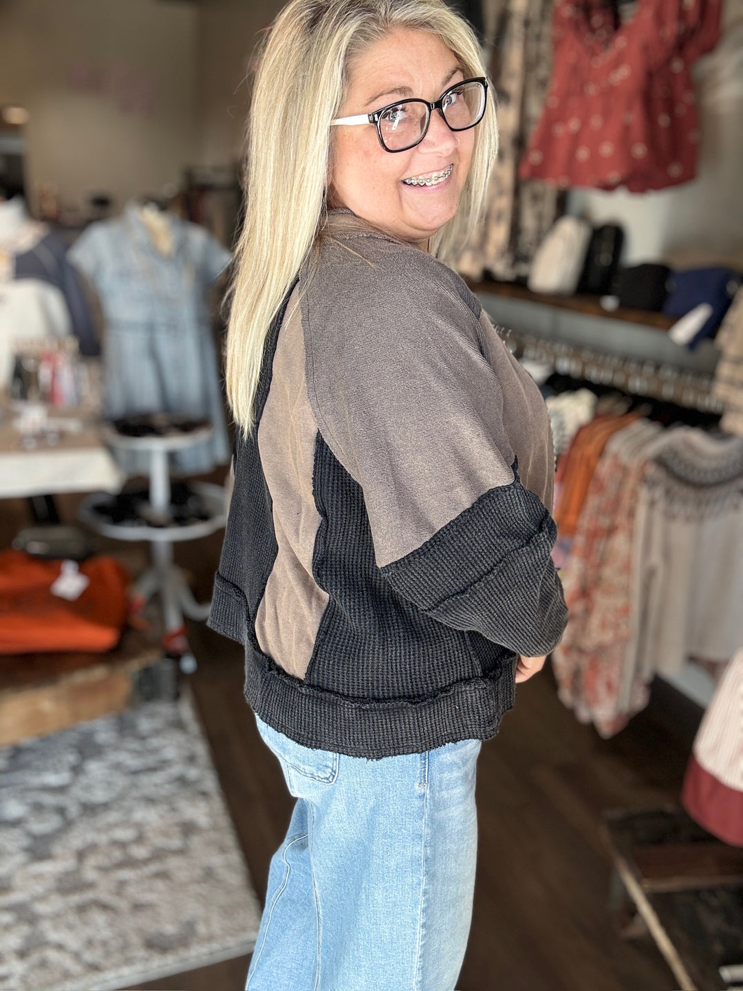 POL Everyday Fall Top