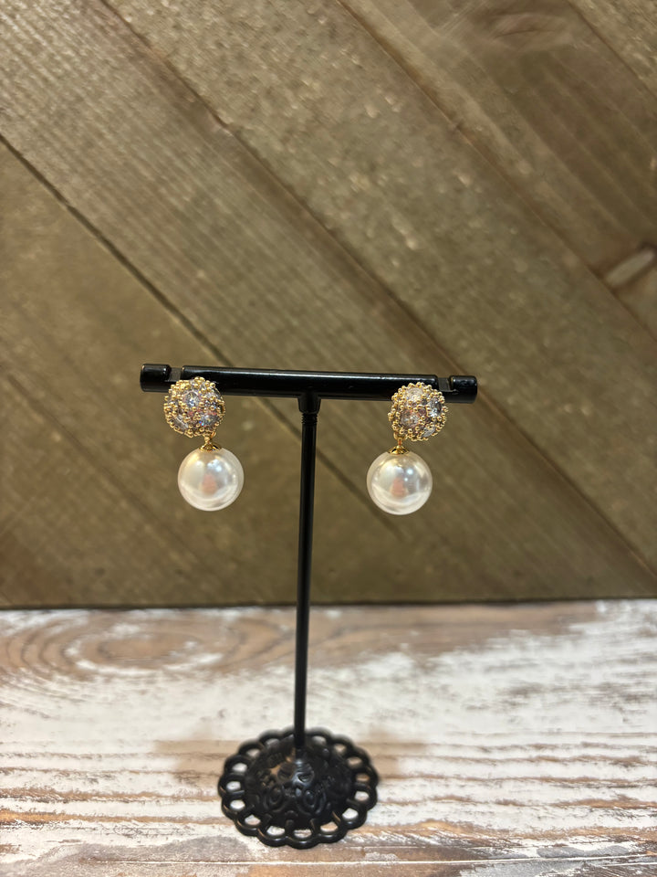 Pearl Stud Earrings