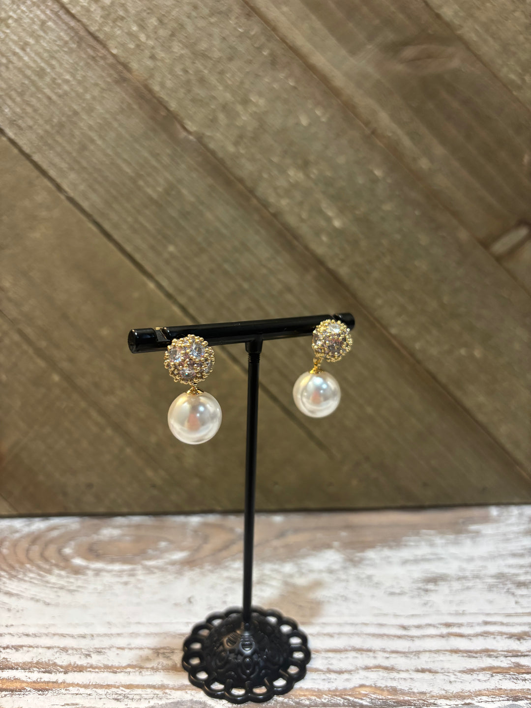 Pearl Stud Earrings