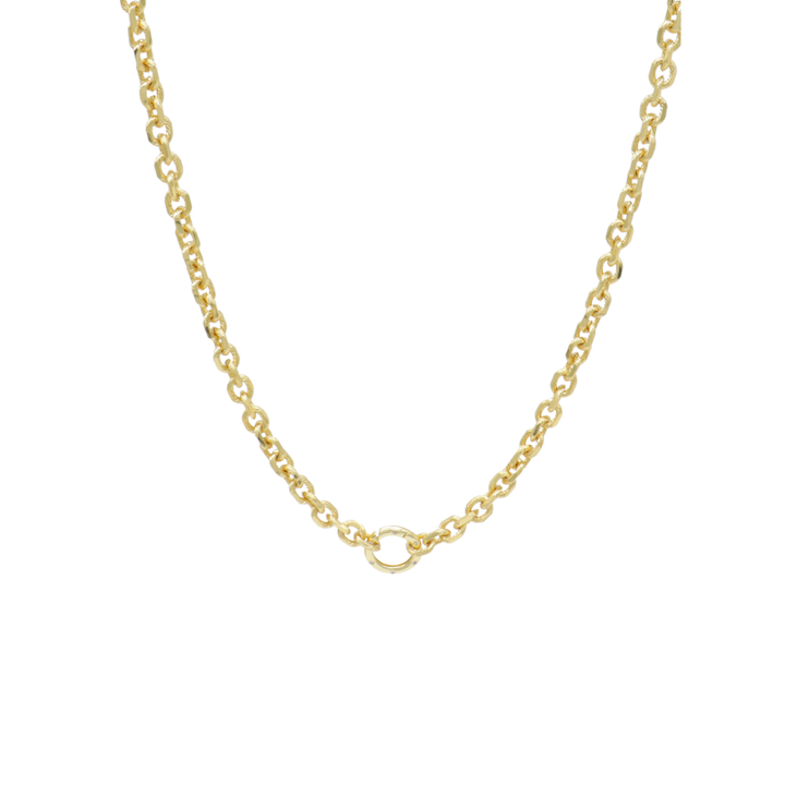 Lily Round Gold Carabiner