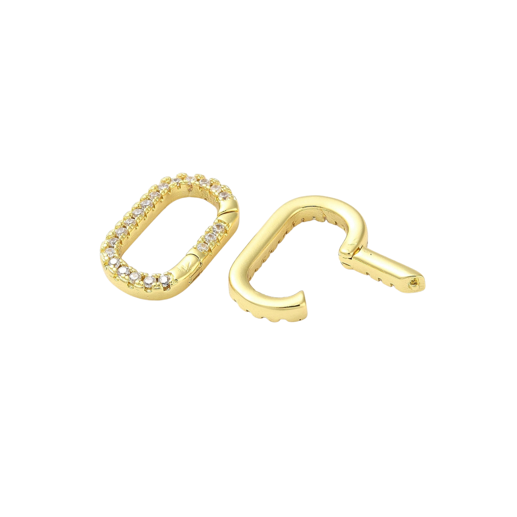 Small Gold Blair Carabiner