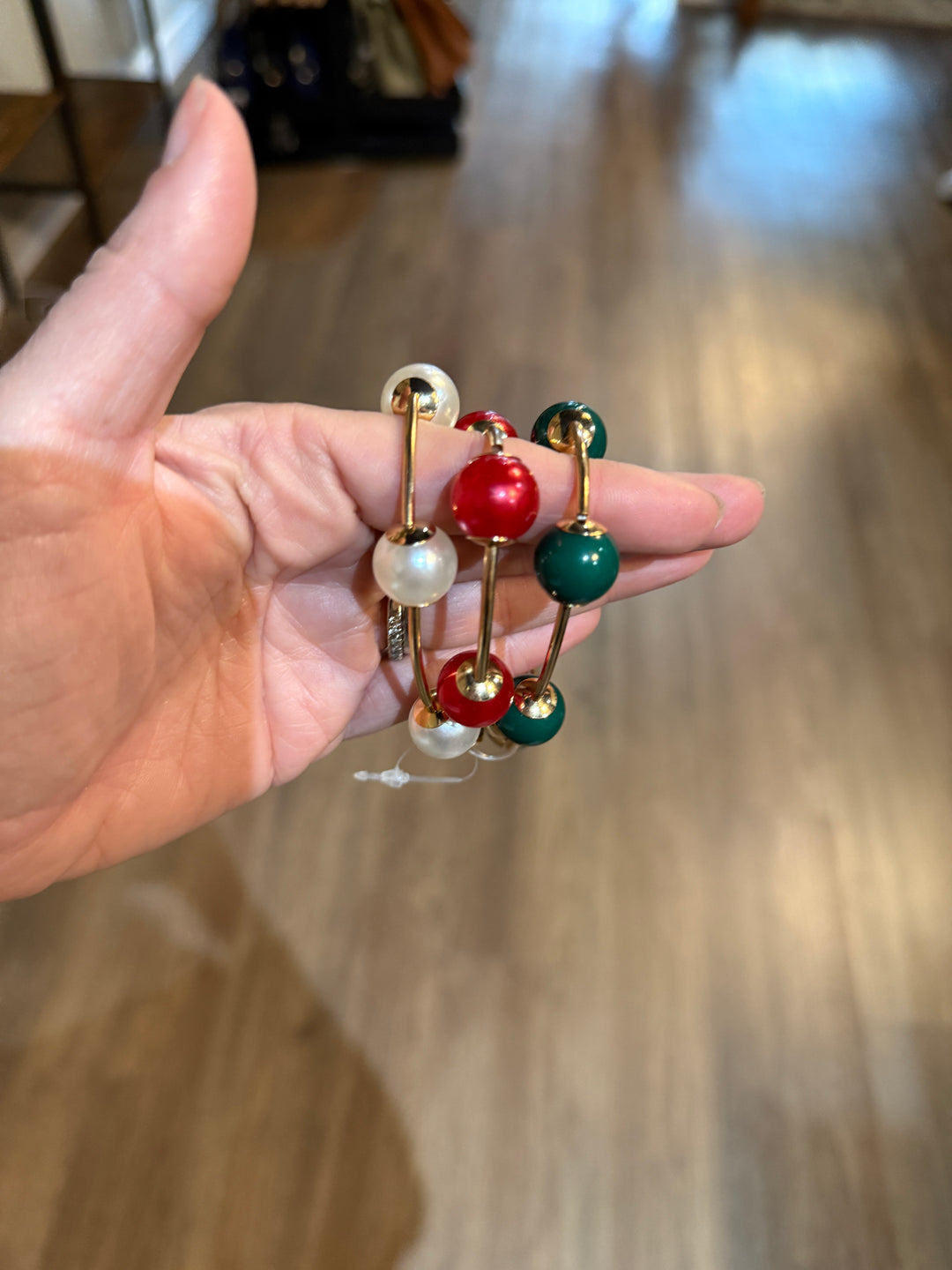 Christmas Beaded Bracelets