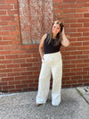 Ivory Wide Leg Pant