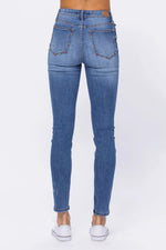 Judy Blue Pop of Color Mid Rise Skinny