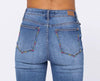 Judy Blue Pop of Color Mid Rise Skinny