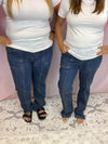 Judy Blue Vintage Elastic Waist Straight