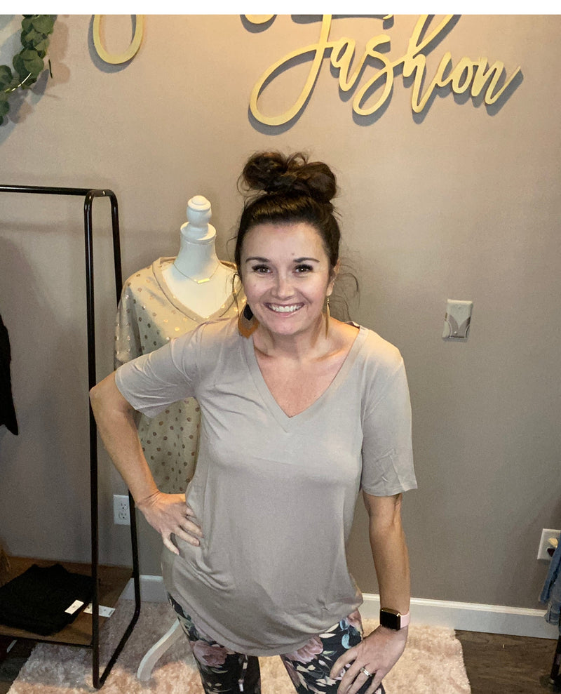 Our Fave V Neck Tee