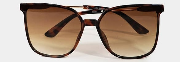 Square Acetate Frame Sunglasses: ASSORTED