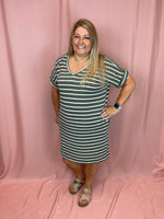 Striped Pocket Dress