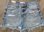 Vervet Applaud Denim Shorts