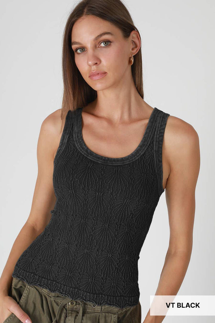 Vintage Reversible Lace Tank