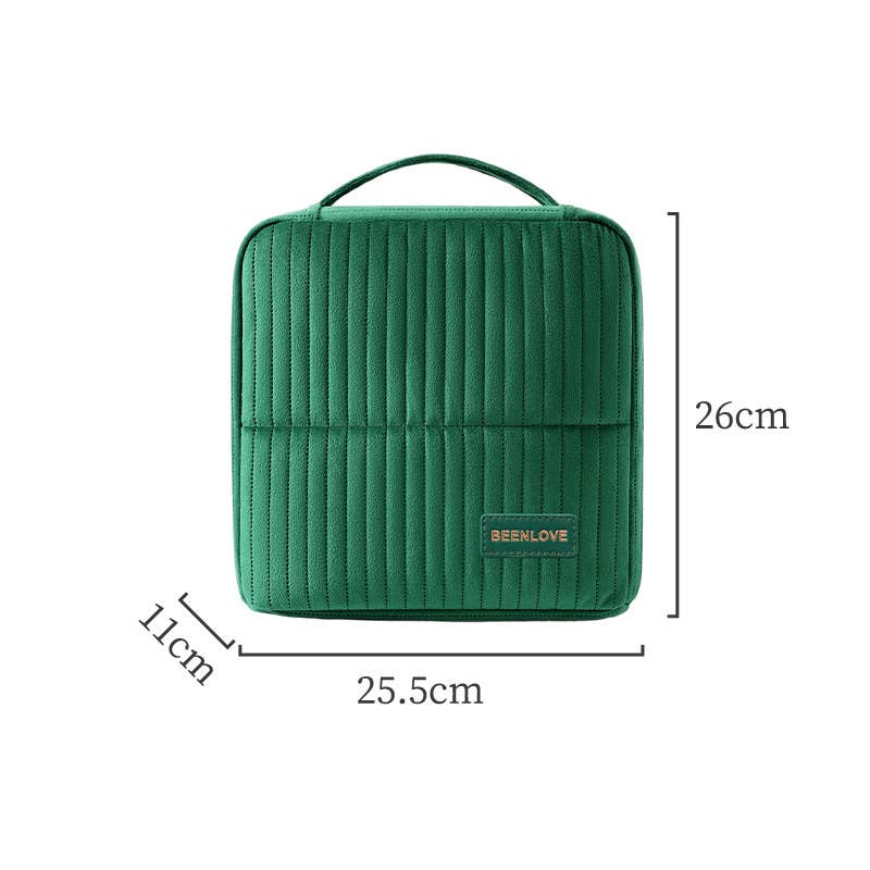 Standing Travel Makeup & Toiletry Bag