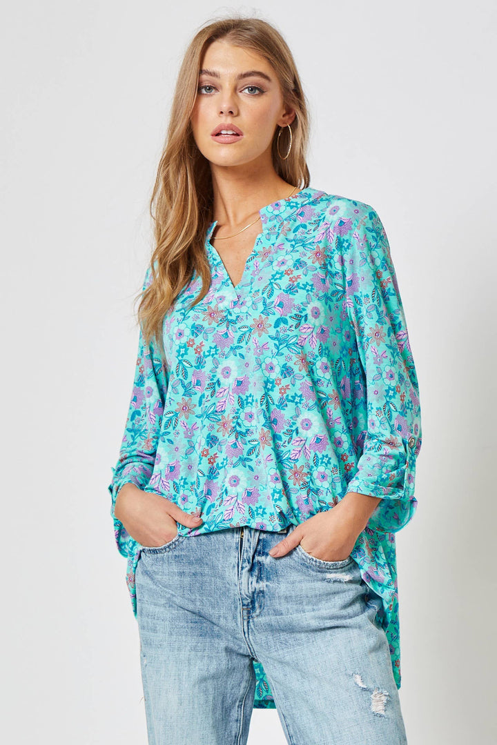 3/4 Sleeve LIZZY Wrinkle Free Top