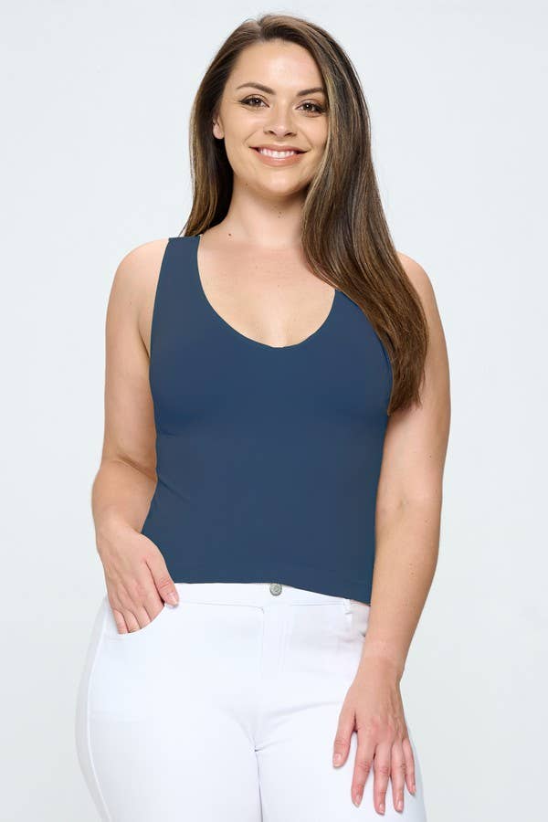 Hip Length Reversible Tank