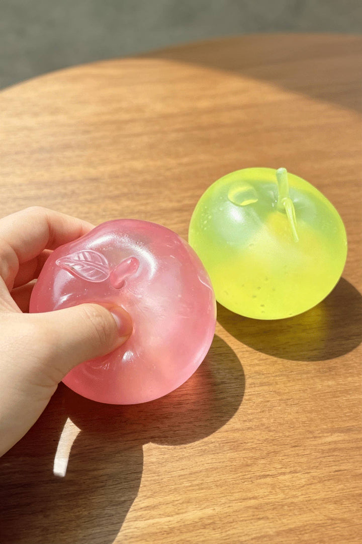 Pink Apple Squishy Toy