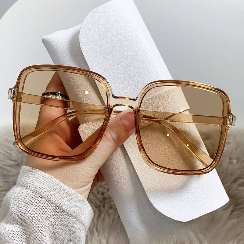 Square Gradient Color Sunglasses