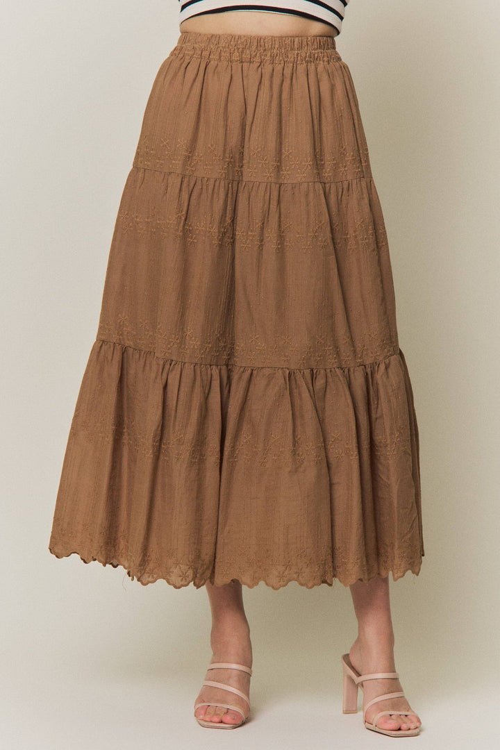 Golden Hour Midi Skirt