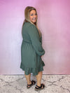 Olive Swing Dress