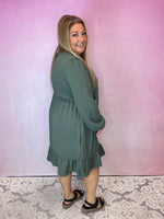 Olive Swing Dress