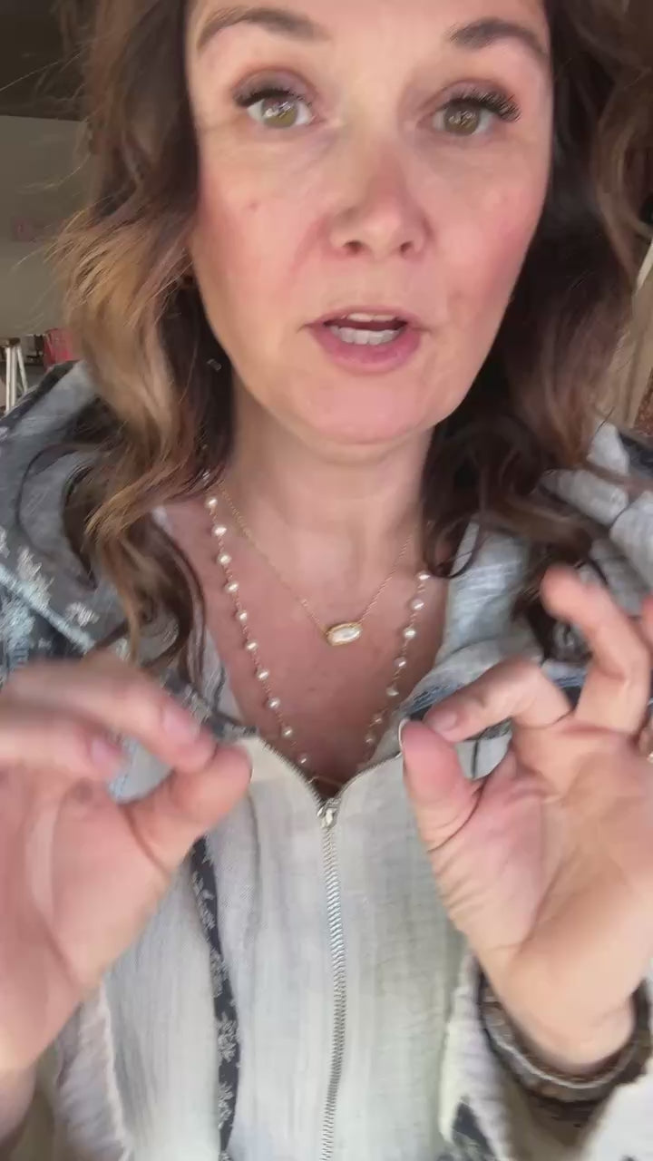 POL Floral Quarter Zip Top