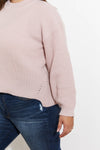 Blush Basic Sweater