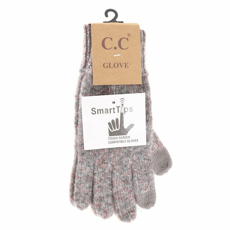 CC GLOVES: Dk. Grey Multi