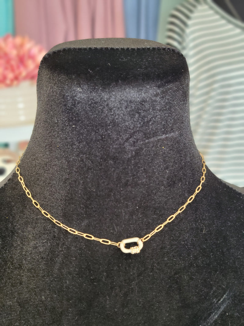 Carabiner Necklace