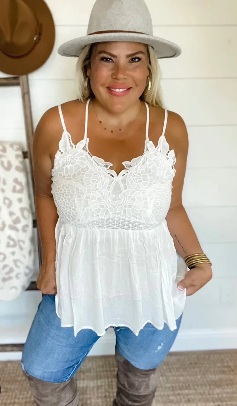 Grace Lace Tank